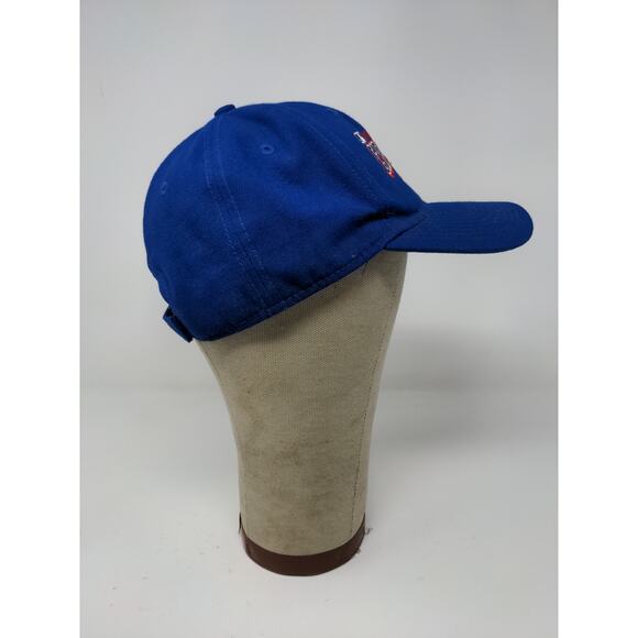 New Era 9Forty Strapback MLB 2016 World Series Champions Chicago Cubs Hat Blue - Picture 6 of 11